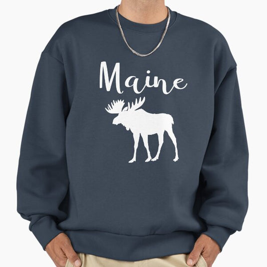 Maine Moose State Sweatshirt
