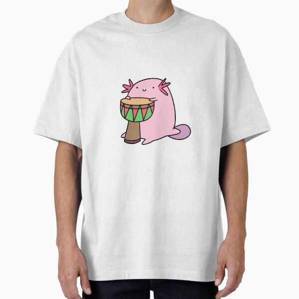 Axolotl Playing the Djembe T-Shirt