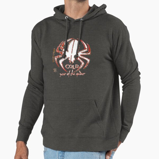 Cold Band "Year Of The Spider" Distressed Artwork Hoodie
