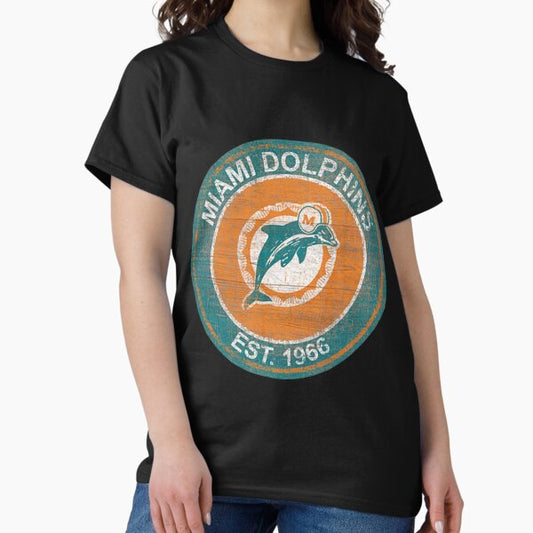 Art - Miami Dolphins T-Shirt