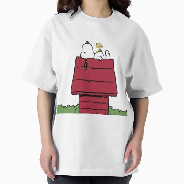 Snoopy & Woodstock – Chill on the Doghouse Roof T-Shirt