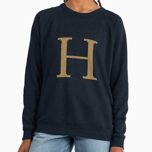 Weasley Sweater Letter H Lightweight Sweatshirt