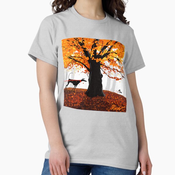 The Autumn Oak, The Hound, and The Squirrel T-Shirt
