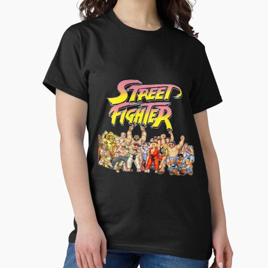 Street Fighter retro game T-Shirt