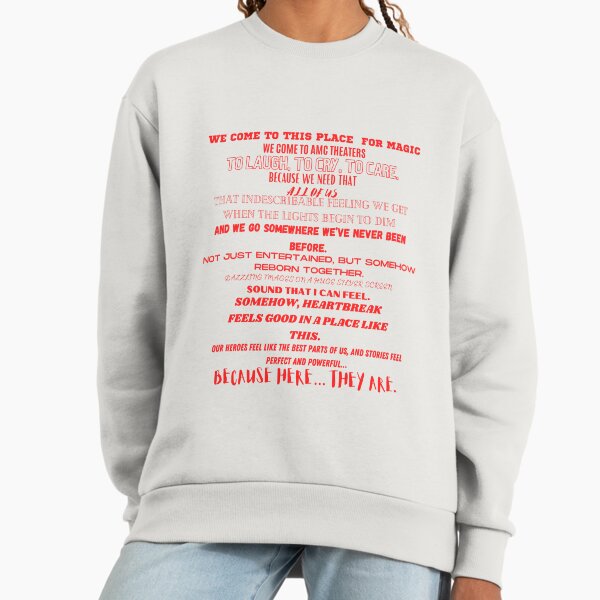 AMC Theaters Speech Sweatshirt