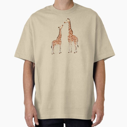 Giraffe mother and baby T-Shirt