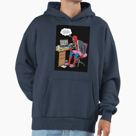 Superhero in Pajamas - Same Sh*t, Different Costume Parody T-Shirt Hoodie
