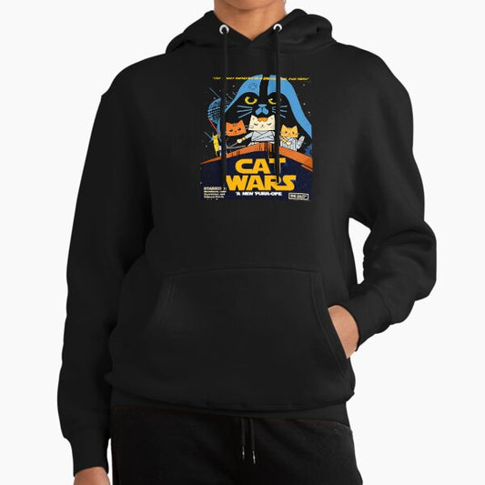 Cat Wars: Movie Parody Hoodie