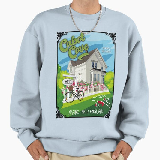 Cabot Cove, Jessica's House (Summer Edition) Sweatshirt
