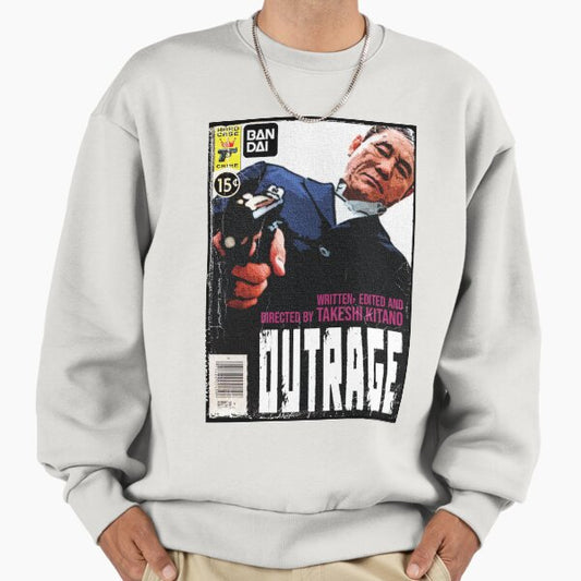 Takeshi Kitano pulp magazine style t-shirt Sweatshirt