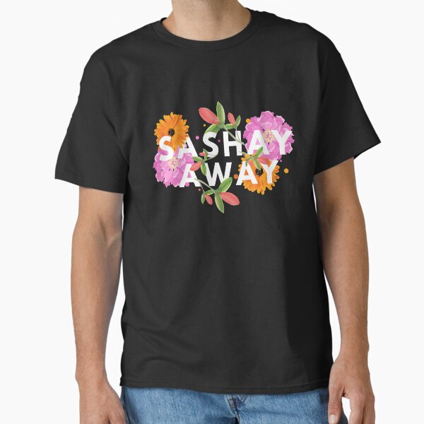Sashay Away (floral) - white T-Shirt