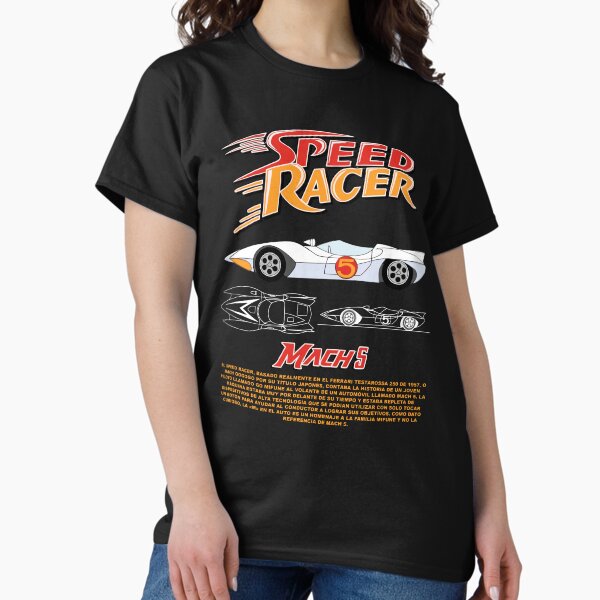 Vintage Classic Car Speed Racer Mach 5 T-Shirt