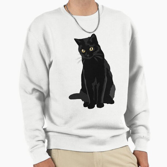 Black Cat Sweatshirt