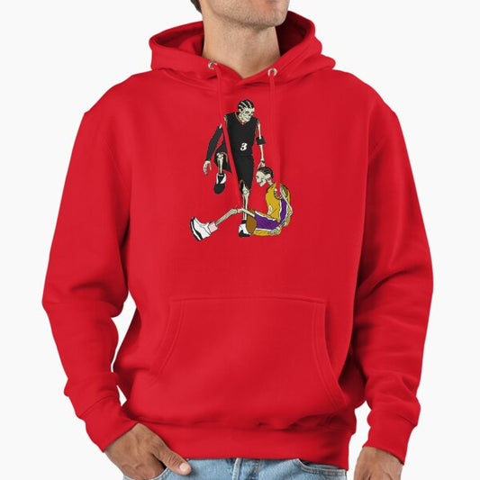 Skeleton Allen Iverson Steps Over Tyronn Lue Hoodie