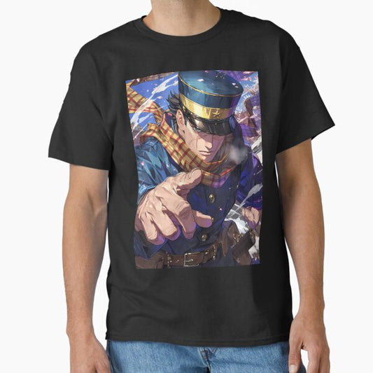 Saichi Sugimoto Golden Kamuy Anime Rugged Winter Soldier Portrait T-Shirt