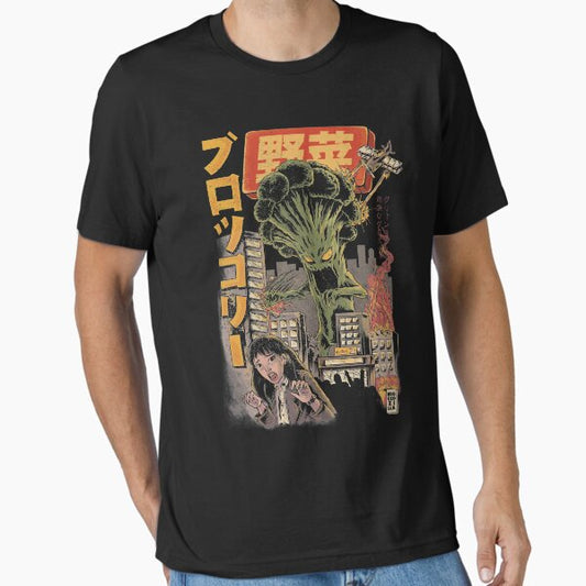 Broccozilla Black Version T-Shirt