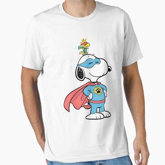Superhero Snoopy And Woodstock T-Shirt
