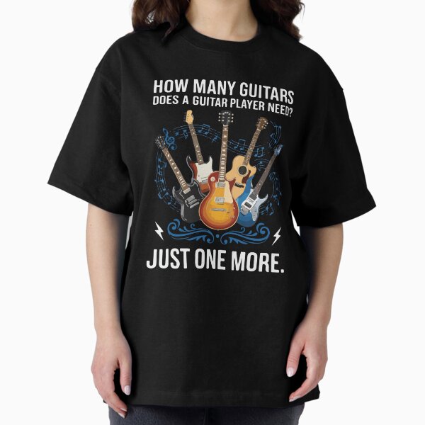 Funny Guitar Player Guitarist Humor Music Lover Gift Design T-Shirt