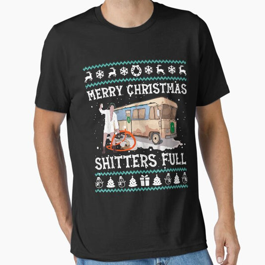 Merry Christmas Shitters Full T-Shirt