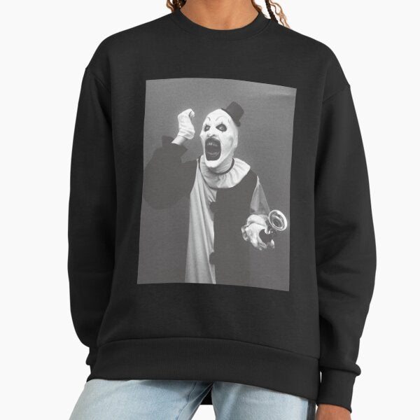 Terrifier art the clown horror Sweatshirt