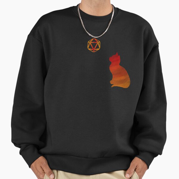 Dungeons and dragons cat Sweatshirt