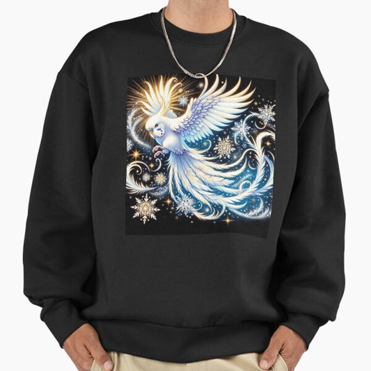 The Budgie's Dance with the Snowflakes Sweatshirt