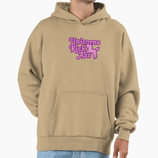 Unicorns Kick Ass Hoodie