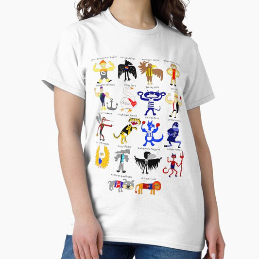 Poorly Drawn AFL T-Shirt
