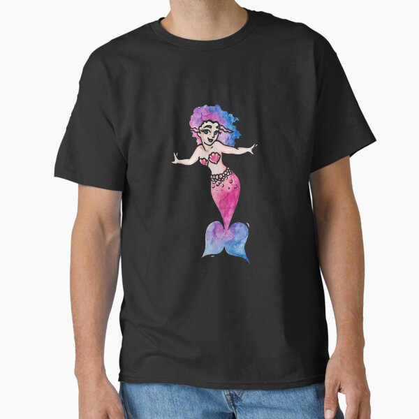 Cute watercolor Mermaid T-Shirt