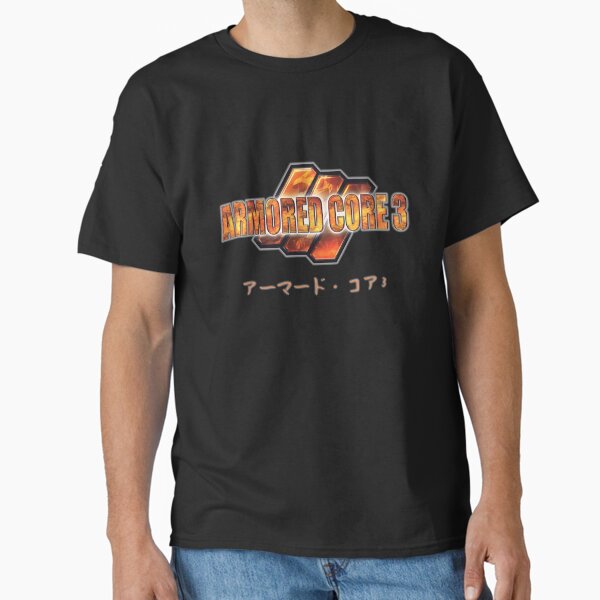 Armored Core 3 Japanese Text T-Shirt
