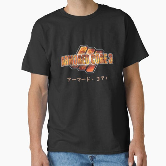 Armored Core 3 Japanese Text T-Shirt
