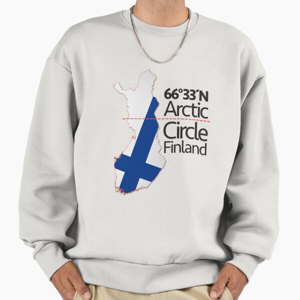 Arctic Circle Finland - 66° 33’ North Sweatshirt