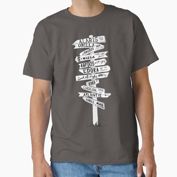 M*A*S*H / Stargate signpost T-Shirt