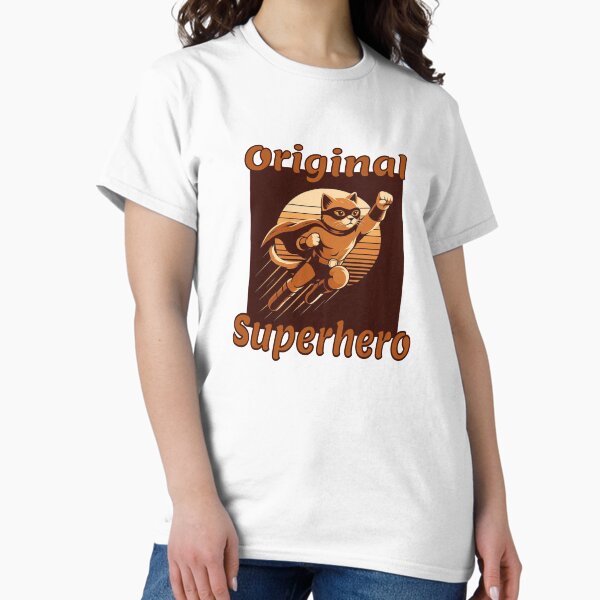 Cat, Original Superhero T-Shirt