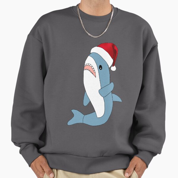 Ikea Hai Blahaj, Christmas hat pattern Sweatshirt