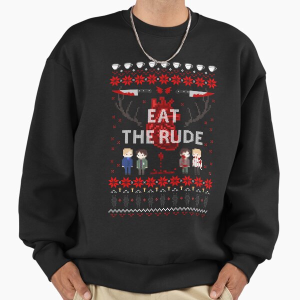Eat The Rude Ugly Sweater Sweatshirt