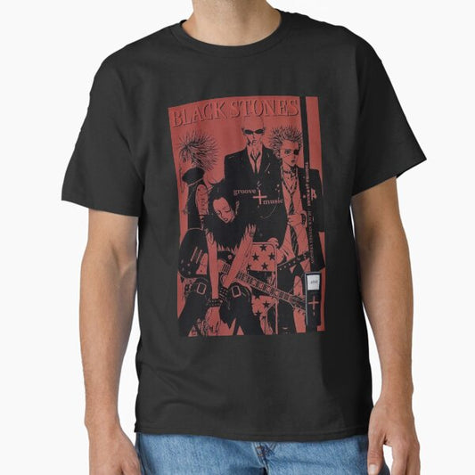 Nana The Black Stones Band Spread #6 T-Shirt