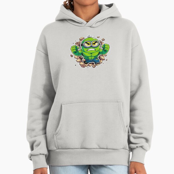Angry Green Minion Sticker Falcon-Frequency Drop-Amalgamation Reloaded Hoodie