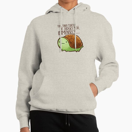 This turtle.. he judges you. Hoodie