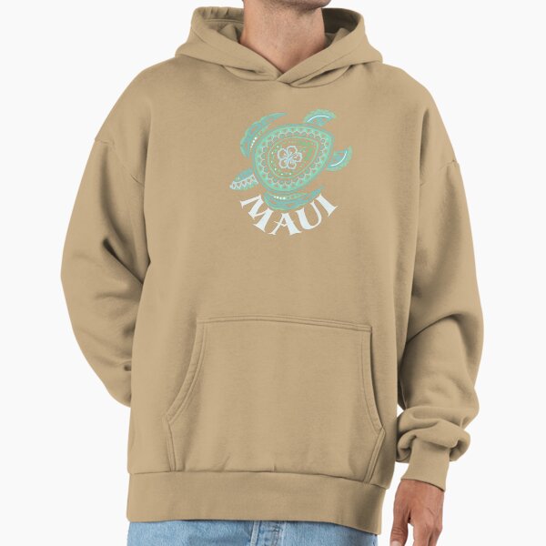 Vintage Maui Tribal Turtle Hoodie