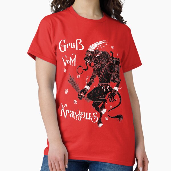 Greetings from Krampus Funny Christmas gift T-Shirt