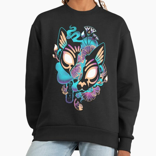 Bastet Mysteries - Egyptian Cat Goddess Sweatshirt