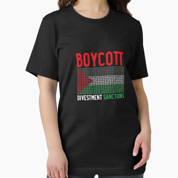 Boycott Israel Divestment Sanctions - Palestine Lives Matter T-Shirt