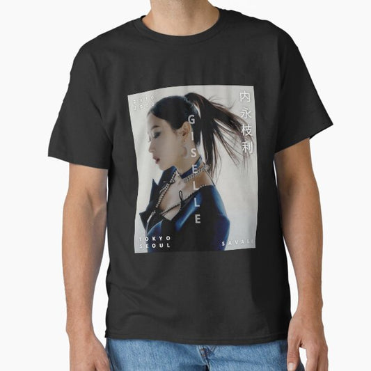 Aespa Giselle SAVAGE Hallucination Version T-Shirt