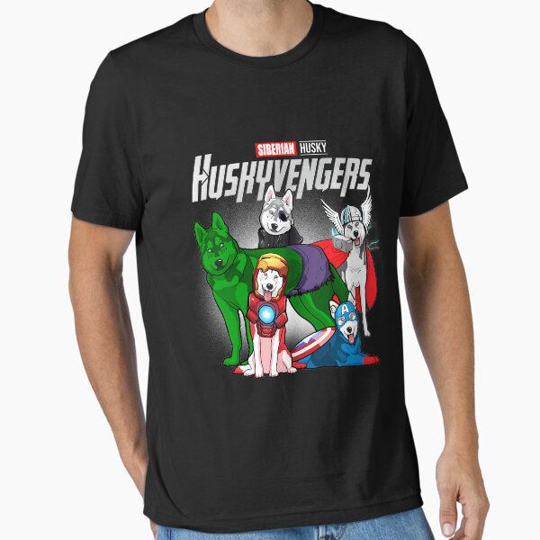 Funny Husky Lover Gift Huskyvengers Gift for Men Women, Gift Halloween Day, Thanksgiving, Christmas Day T-Shirt