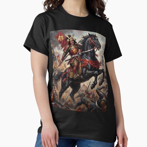 Keiji Maeda — The Fearless Rider of Sengoku Chaos (Mori no Akari Series) T-Shirt