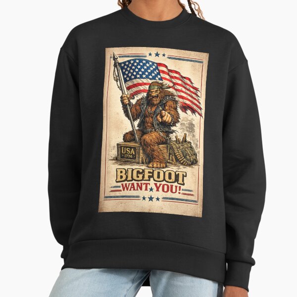 Legend Bigfoot – Patriotic Power Design ?? Sweatshirt