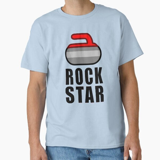 Rock Star Curling Stone T-Shirt