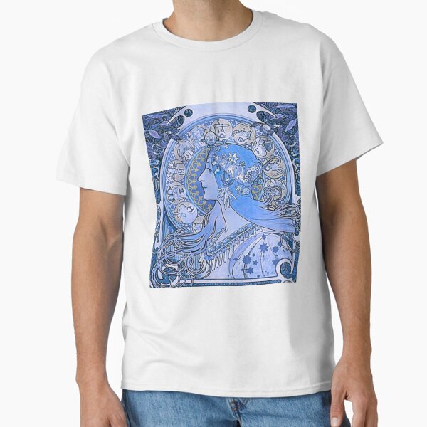 Zodiac - Alphonse mucha T-Shirt