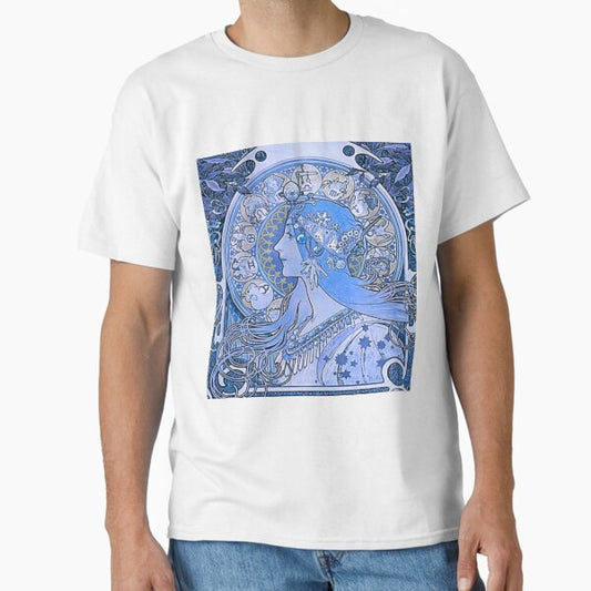 Zodiac - Alphonse mucha T-Shirt